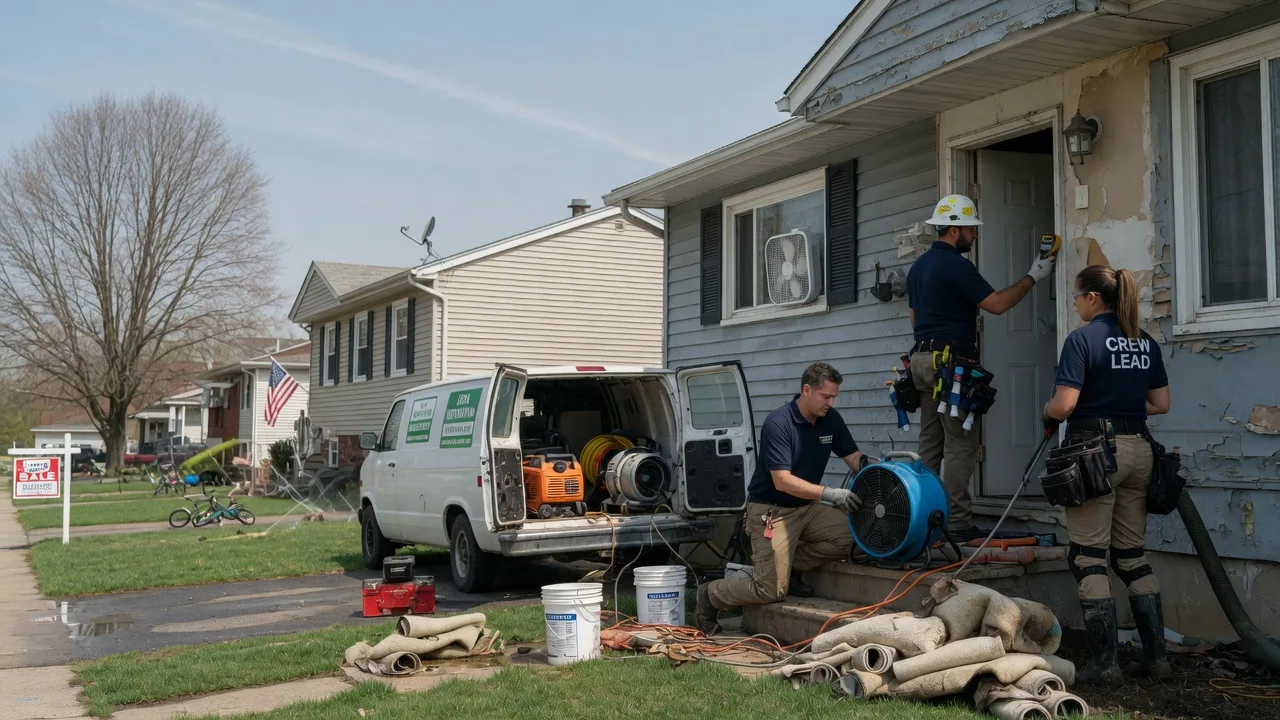 Flood Cleanup in Camp Hill, PA near me